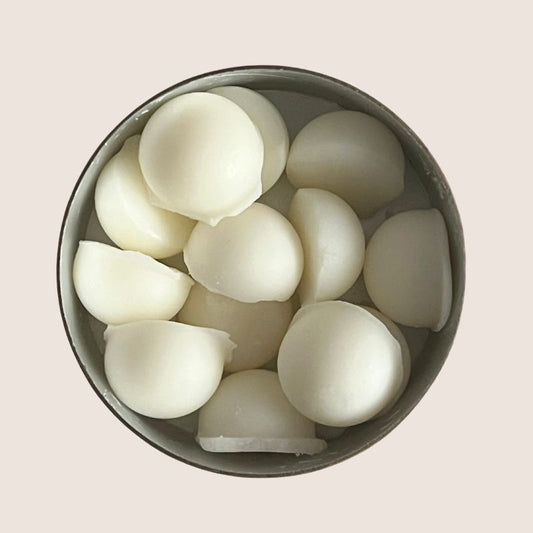 Uhuru Candles container of soy wax melts